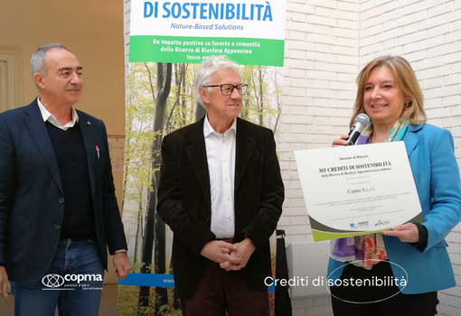 COPMA riceve a Parma gli attestati per i Crediti di Sostenibilità
